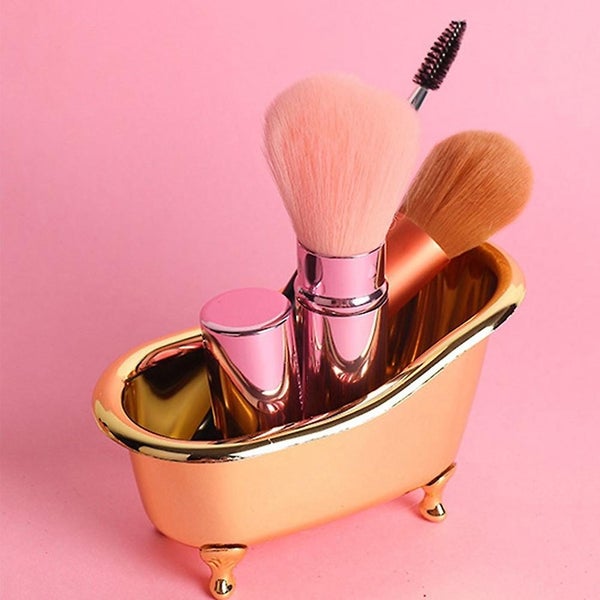 Grooming Tub Gold Bathroom Accessories Mini Bathtub Soap Tray For Kitchen Sink Carousel 2