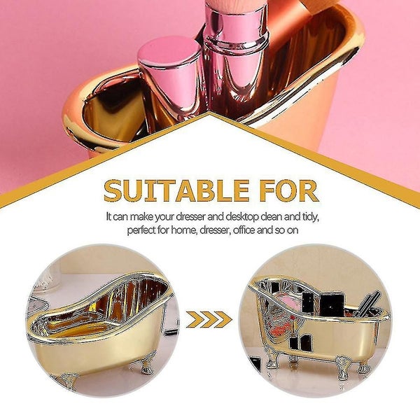 Grooming Tub Gold Bathroom Accessories Mini Bathtub Soap Tray For Kitchen Sink Carousel 4