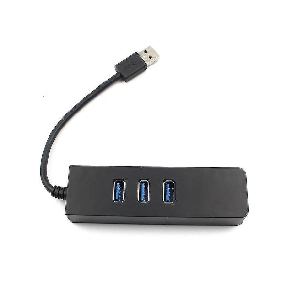 3 Ports Usb 3.0 Ethernet Lan Rj45 Net work Adapter Hub To 100mbps For Pc Carousel 4