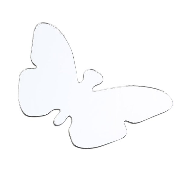 25pcs Shaped Acrylic Mirror Wall Sticker Home Room Art Decals Carousel 1