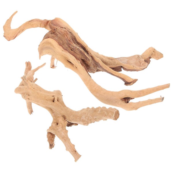 2pcs Driftwood Fish Tank Wood Craft Aquarium Driftwood Decor Random St Carousel 1
