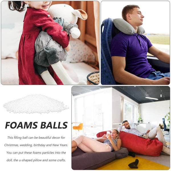 1 Bag Foams Particles Sofa Foams Filler Sofa Filling Particles Diy Supplies Carousel 2