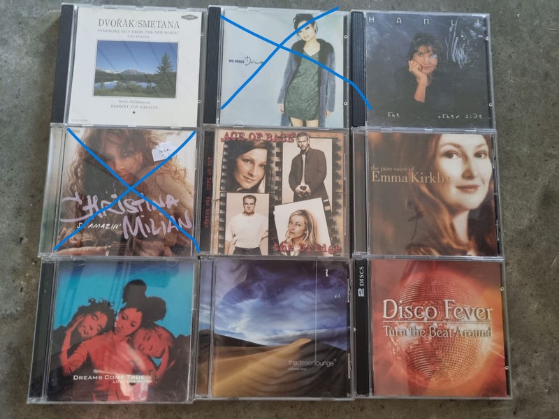 Bulk CD collection $2 each disc Carousel 7