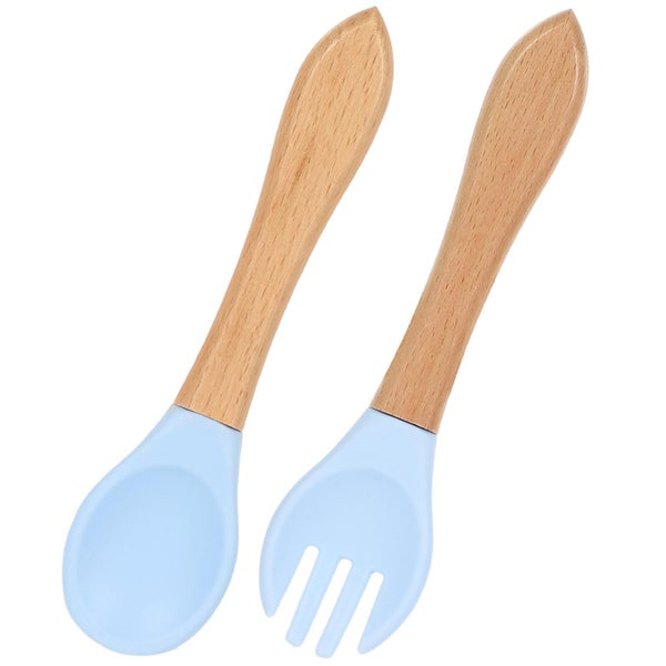 1 Set Of Infant Spoon Food Spoon Fork Children Feeding Spoon For Home Carousel 5