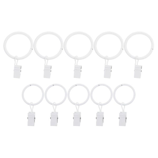 20 Pcs Curtain Hooks Drapes Drapery Curtain Rings Rings Heavy Curtains Drapery Carousel 1