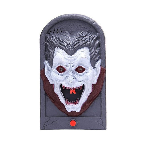 Halloween Doorbell Light Up Eyeball Talking Scary Sounds For Party Bar Door Dec Carousel 2