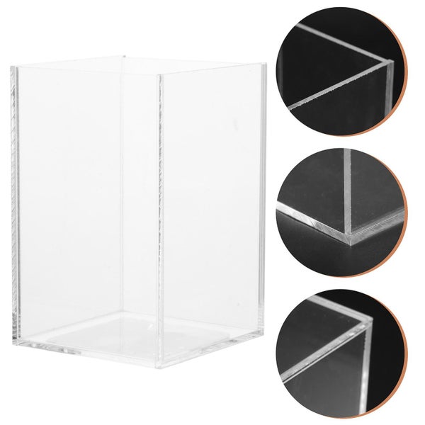 Multi function Fish Tank Desktop Aquarium Tank Clear Betta Tank Gold Fish Suppl Carousel 2