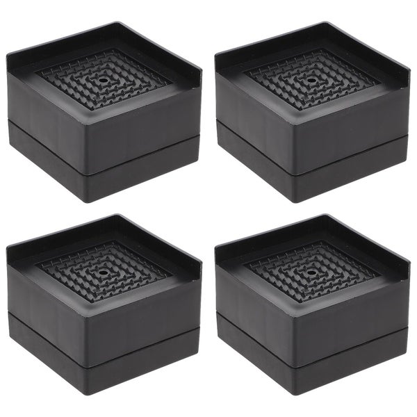 4 Pcs Furniture Lift Furniture Feet Mats Adjustable Bed Lifts Cabinet Leveling Carousel 1