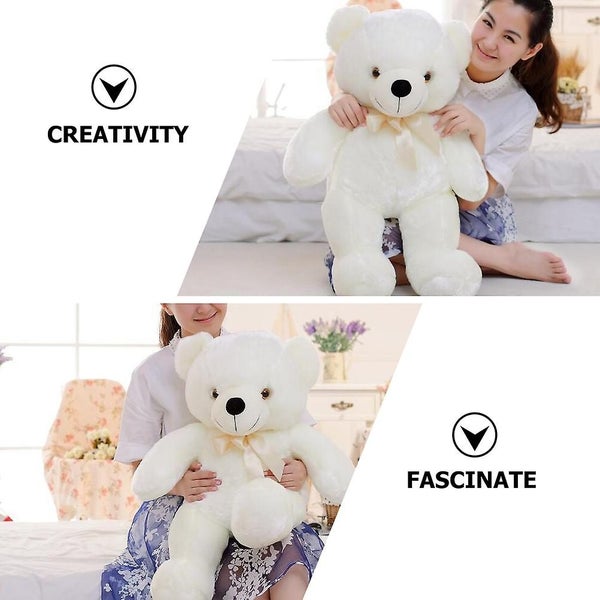 Led Bear Doll Luminous Bear Doll Plush Bear Glowing Toy Doll For Kids Carousel 2