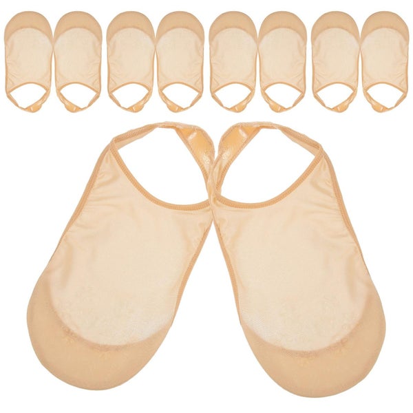 5 Pairs Ultra Low Cut Socks No Show Socks Invisible Socks High Heel Socks For W Carousel 5