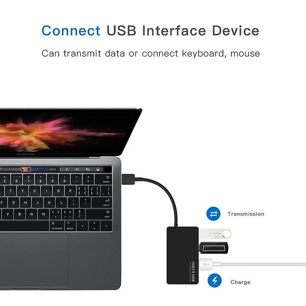 Usb Spliter Sd Card Reader Portable Usb Hubs Type C Converter Computer Usb Hubs Carousel 2