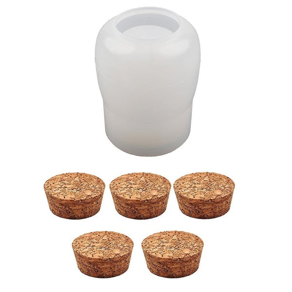 Resin Silicone Molds Resin Bottle Lid Epoxy Mold Diy Bottle Mold Storage Bottle Carousel 1
