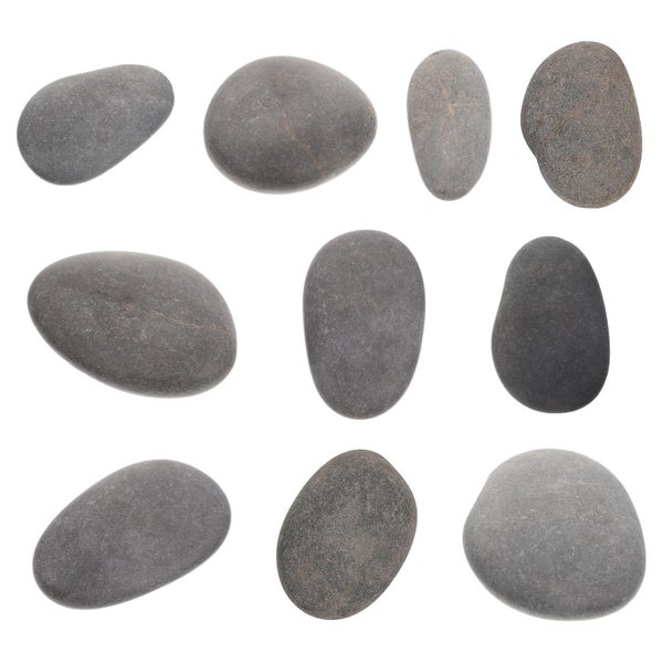 10 Pcs Fish Tank Pebbles Kids Drawing Rocks Craft Painting Rocks Flat Stones Cr Carousel 1