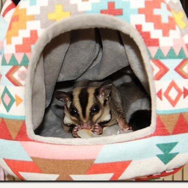 Bird Supplies Bunny Hideout Mice Warm Mat Hamster House Bed Dwarf Hamster Hideo Carousel 2