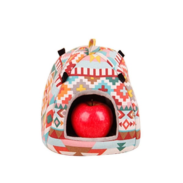 Bird Supplies Bunny Hideout Mice Warm Mat Hamster House Bed Dwarf Hamster Hideo Carousel 3