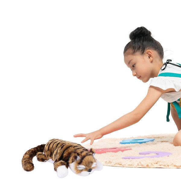 1pc Electric Plush Tumbling Cat Doll Simulated Cat Doll Cat Plush Toy Stuffed A Carousel 4