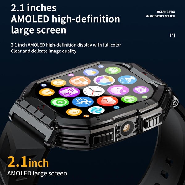 Sport Smart Watch Fitness Waterproof Smartwatches Heart Rate Monitor Watch Carousel 2