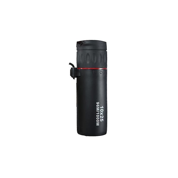 Mini Pocket 10x25 Monocular Telescope Zooming Focus Green Film Optical Hunting Carousel 1