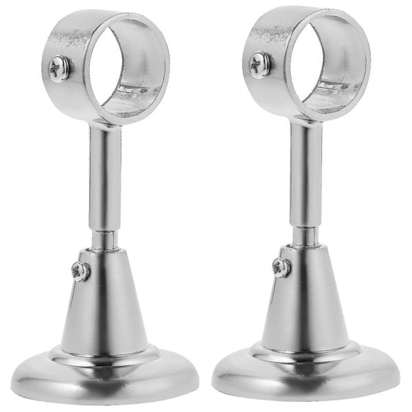 2pcs 28mm Diameter Curtain Rod Decorative Ceiling Bracket Aluminum Alloy Ceilin Carousel 2