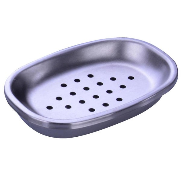 Double Layer Stainless Steel Soap Dish Tray Double Draining Soap Box Holder For Carousel 1