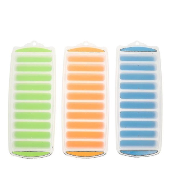 3 Pcs Silicone Gummy Molds Soap Maker Tray Ice Tray Lid Ice Tray Freezer Silico Carousel 1
