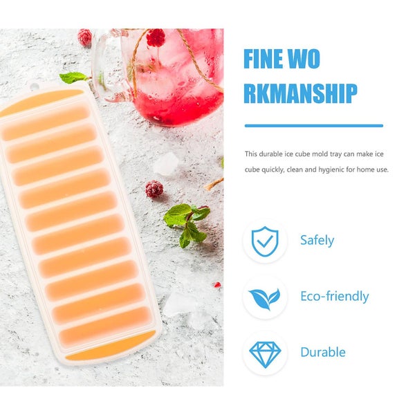 3 Pcs Silicone Gummy Molds Soap Maker Tray Ice Tray Lid Ice Tray Freezer Silico Carousel 2