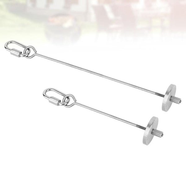 2pcs Bird Special Fruit Fork Multi purpose Bird Food Rack Parrot Stainless Stee Carousel 3