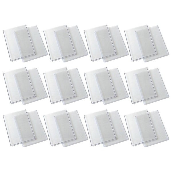50pcs Game Cards Protectors Double sided Transparent Cards Covers Pvc Game Card Carousel 1