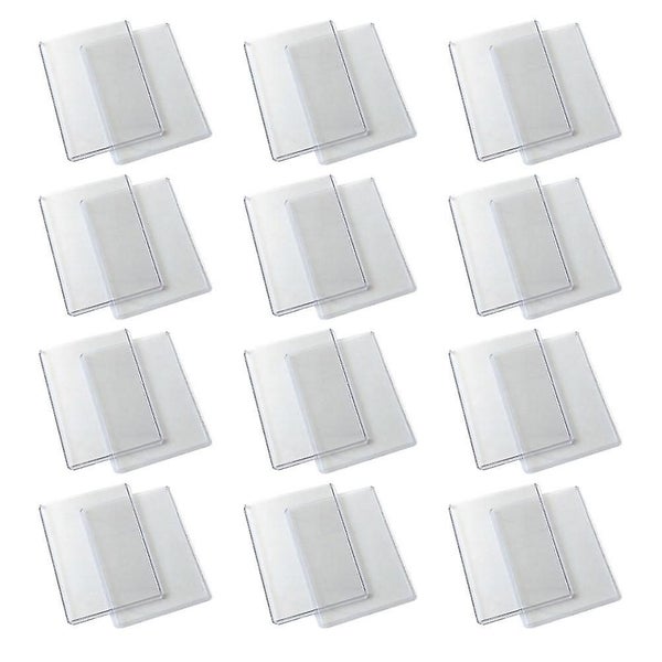 50pcs Game Cards Protectors Double sided Transparent Cards Covers Pvc Game Card Carousel 2