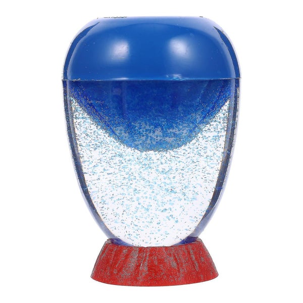 Imitation Volcanic Eruption Sand Timer Floating Hourglass Decorative Sand Clock Carousel 1