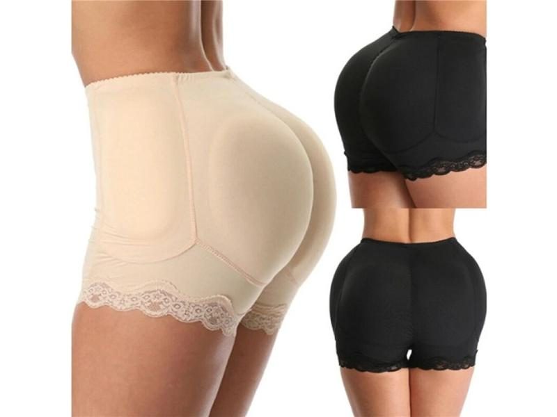 Women 2/4pcs Pads Enhancers Fake Ass Hip Butt Lifter Shapers Control Panties Carousel 2