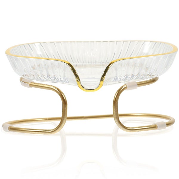 Soap Holder Self Draining Soap Tray Bathroom Soap Drying Dish Bar Soap Holder Carousel 1