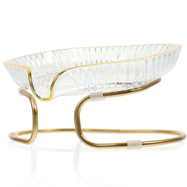 Soap Holder Self Draining Soap Tray Bathroom Soap Drying Dish Bar Soap Holder Carousel 2