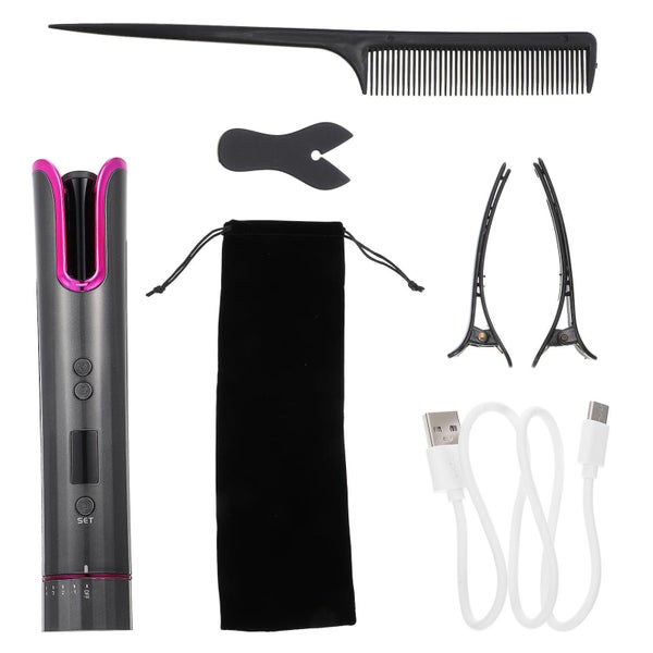 Self Curling Hair Curler Curling Iron Salon Rechargeable Hair Curler Hair Curly Carousel 1
