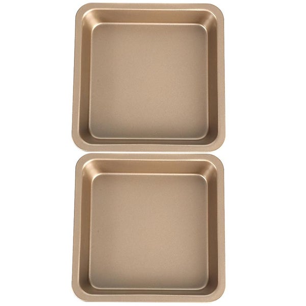 2 Pcs Cheesecake Pans Stackable Baking Tray Bakery Baking Pan Square Baking Pan Carousel 3