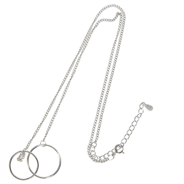 Heart Necklace Women Women Statement Necklace Layered Necklaces Double Ring Nec Carousel 1