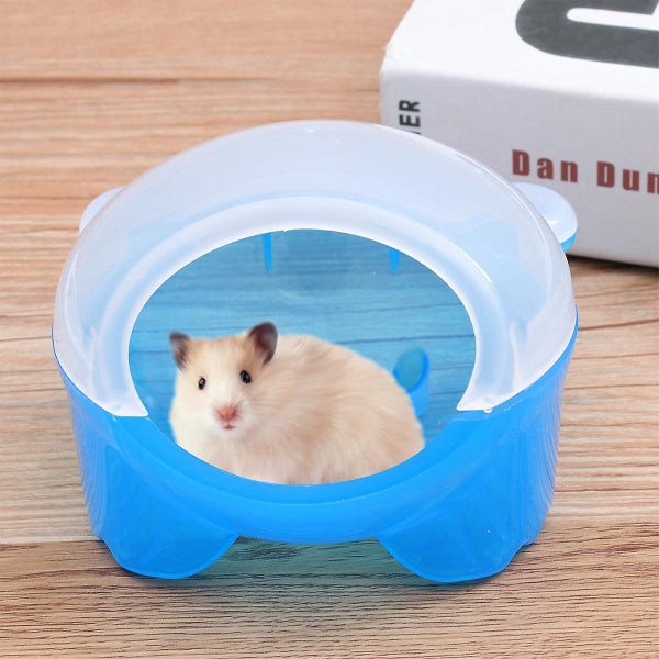 Animal Cage Rat Bath Pets Hideout Play Hut Hamster Litter Box Hamster Hideway H Carousel 2