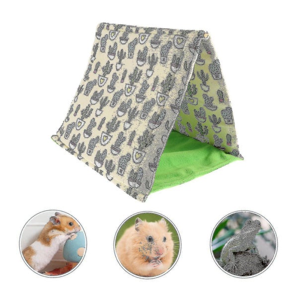 Reptile Hammock Small Animal Hideout Small Animal Bed Hamster Hammock Winter Te Carousel 2