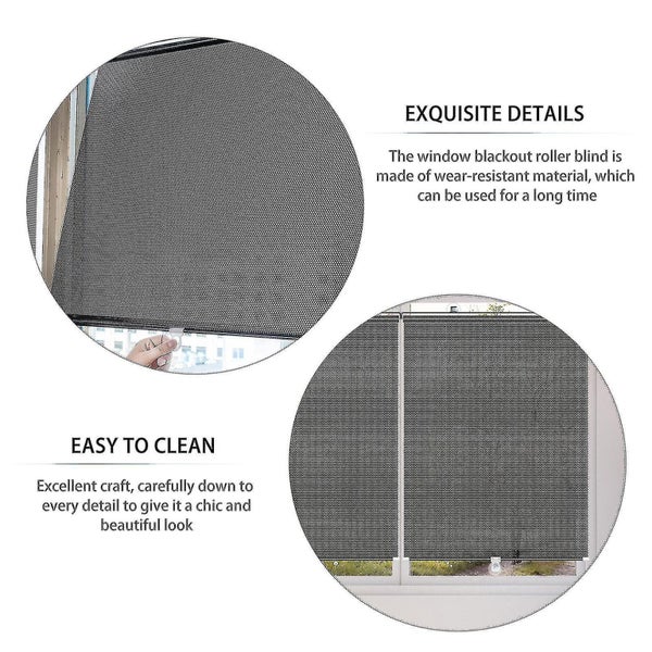 2pcs Balcony Window Shade Nail Free Privacy Curtain Indoor Skylight Shades Hous Carousel 4