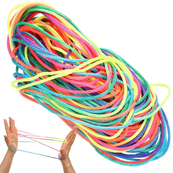 20 Pcs Cats Cradle String Chinese String Toys Cats Cradle String Game For Child Carousel 1