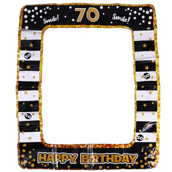 1pc Birthday Inflatable Photo Frame Festival Photo Props Party Supply For Age 764056503837827111