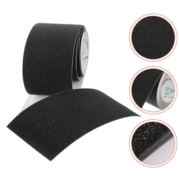 1 Roll Of Adhesive Anti slip Strip Floor Anti skid Tape Abrasive Non slip Stick Carousel 4