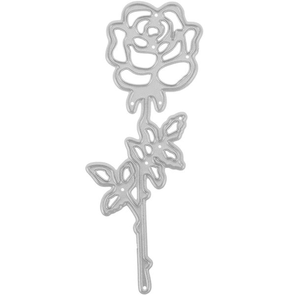 Rose Cutting Die Diy Embossing Scrapbooking Die Flower Embossing Stencil Rose D Carousel 1