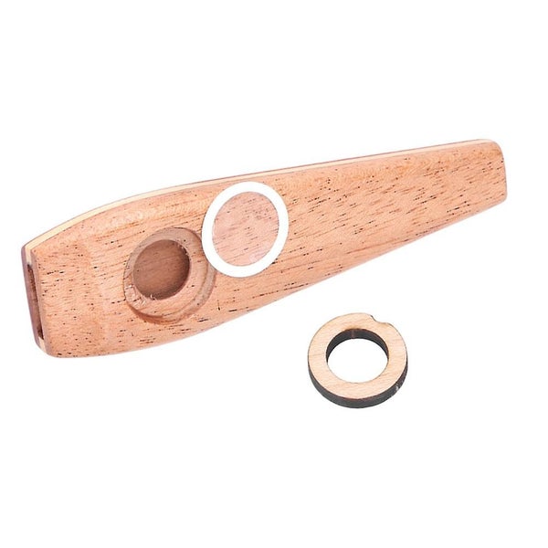Kids Educational Toys Wood Harmonica Flutes Music Wind Instrument Wood Kazoo Mu Carousel 2