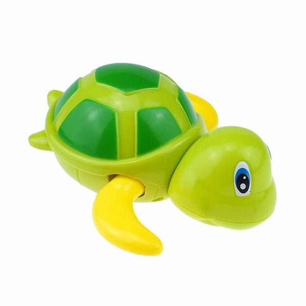 Baby Kids Tortoise Chain Bathing Toy Clockwork Water Baby Toy Children's Bathro Carousel 1