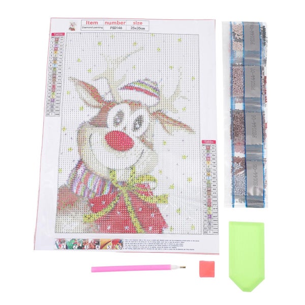 1 Set Diy Diamond Drawing Kit Practical Diy Diamond Picture Wall Painting Decor Carousel 1