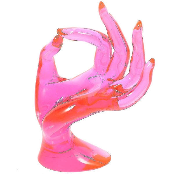 Jewelry Rings Mannequin Shaped Rack Engagement Display Holder Hand Form Stand R Carousel 1
