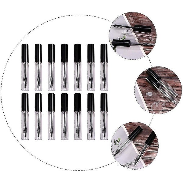 1 Set Diy Mascara Container Refillable Mascara Tubes Eyelash Bottles With Funne Carousel 3
