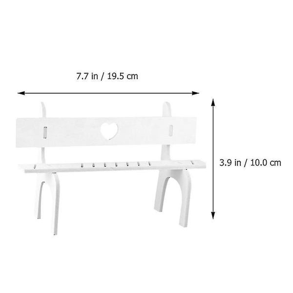 2 Sets Long Leg Doll Stools Diy Novel Stand Decor Hanging Foot Doll Chairs Phot Carousel 3