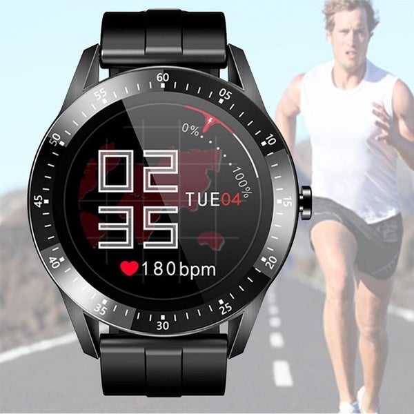 Smart Sport Band Fitness Tracker with Heart Rate Sleep Health Monitor - Black Carousel 2